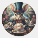 Search for alice in wonderland white rabbit stickers Carroll