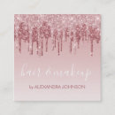 Search for sparkle business cards Rose gold