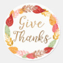 Search for give thanks stickers Typography