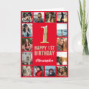 Search for 1st cards Photo collage
