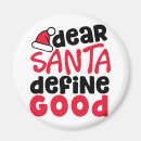 Search for funny santa magnets Letter to santa