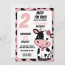 Search for moo cow birthday invitations Cute