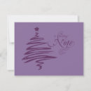 Search for purple christmas invitations Lavender