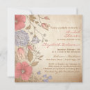 Search for bridal shower invitations Floral