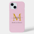 Search for elegant script iphone cases Black