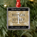 Search for 1st wedding anniversary christmas tree decorations Elegant