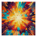 Search for colorful stars posters Abstract