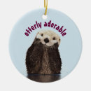 Search for otter christmas tree decorations Funny