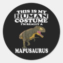 Search for dinosaur costume stickers Trex
