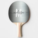 Search for metal ping pong paddles Silver