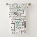 Search for kawaii bath towels Crazy cat lady