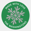 Search for green sparkles stickers Snowflake