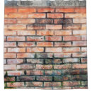 Search for brick wall shower curtains Abstract