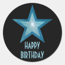 Search for blue birthday stickers Star