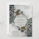 Search for ireland wedding invitations Shamrocks