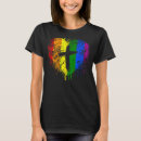 Search for gay cross tshirts Pride