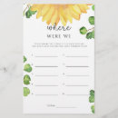 Search for sunflower bridal shower games Modern