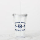 Search for nautical tumblers Welcome aboard