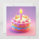 Search for candle birthday invitations Frosting