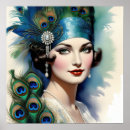 Search for vintage glam posters Woman