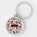 Search for pink leopard print key rings Fashion
