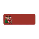 Search for rudolph return address labels Snowflakes
