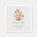 Search for bridal tea napkins Bride