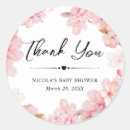 Search for sakura thank you stickers Watercolor