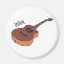 Search for acoustic magnets Guitar