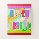 Search for bright colourful art puzzles Colours