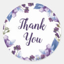 Search for purple flowers wedding stickers Lavender