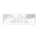 Search for paint brush return address labels Gold