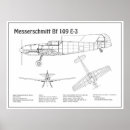 Search for messerschmitt bf 109 posters Fighter