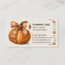 Search for pumpkin business cards Elegant
