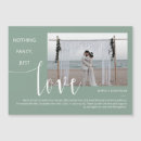 Search for nothing fancy just love wedding invitations Sage green