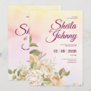 Search for sunset love invitations Yellow