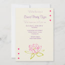 Search for water party invitations Floral