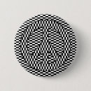 Search for optical illusions badges Psychedelic