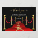 Search for movie thank you cards Red carpet