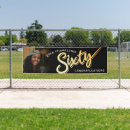 Search for 60th birthday banners Gold