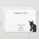 Search for horse note cards Black and white