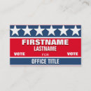 Search for political business cards Elections