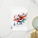 Search for santa claus thank you cards Rudolph