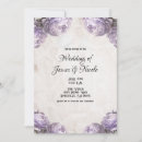 Search for lavender flower wedding invitations Botanical