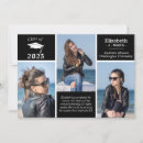 Search for multi photo invitations Black