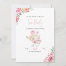 Search for garden tea party invitations Wildflower