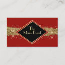 Search for black red gold business cards Glamourous