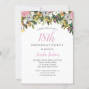 Search for modern eighteen birthday invitations 18th