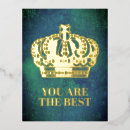 Search for kings crown postcards Gold