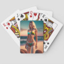 Search for bikini playing cards Vacation